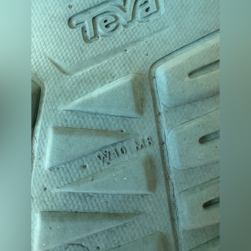 Teva Women's Blue Sandals, Size 10 - Picture 12 of 12